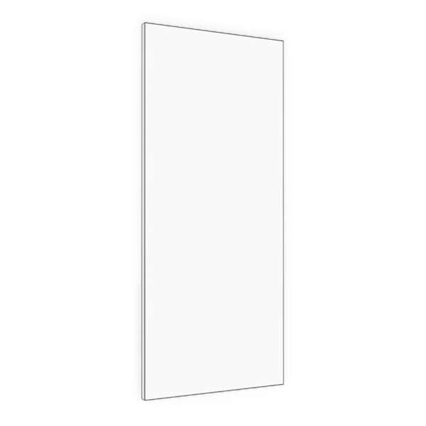 Wall end panel. 12 7/8"W, 30" or 36"H, 5/8" thick